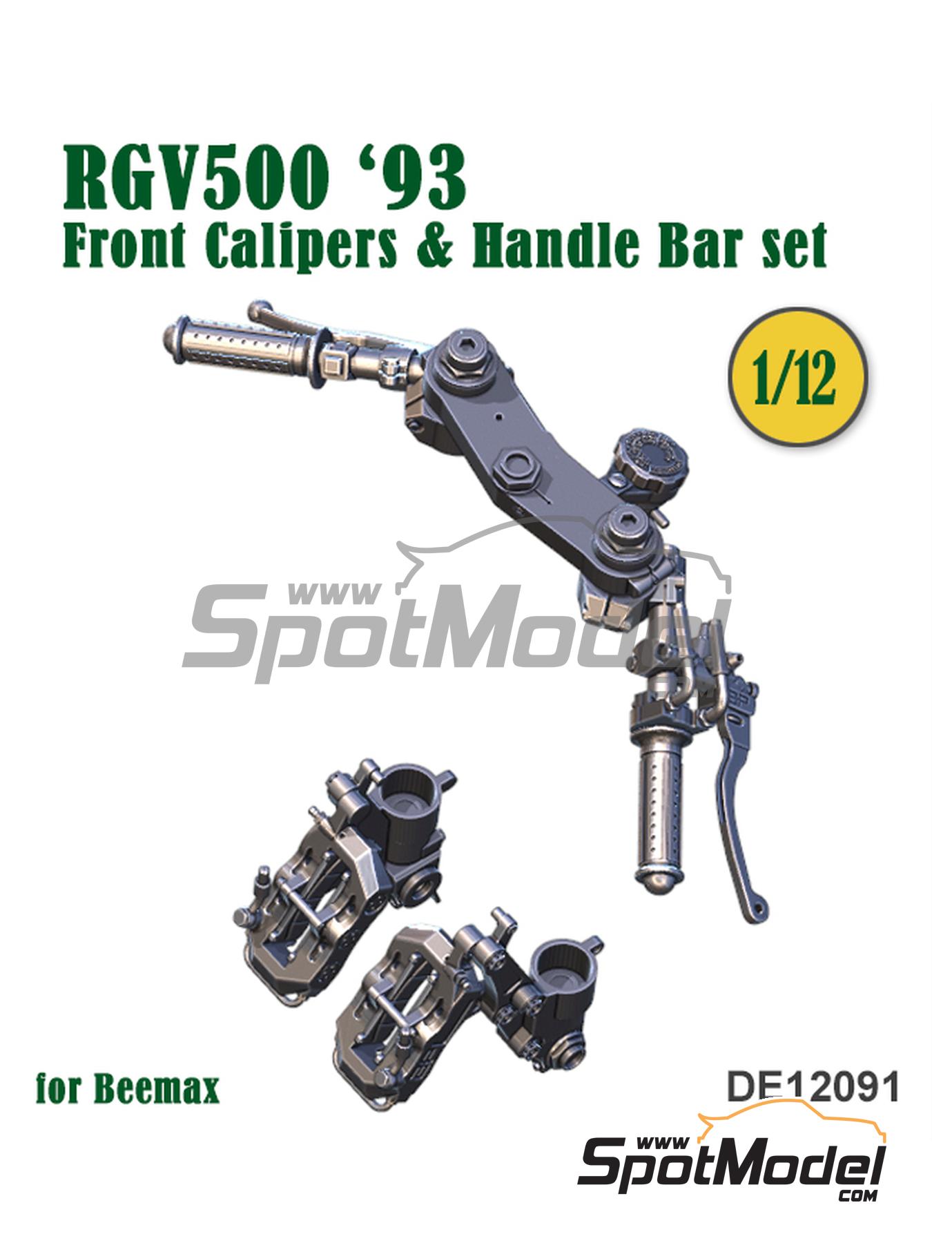 Fat Frog Models DE12091: Detail up set 1/12 scale - Front brake